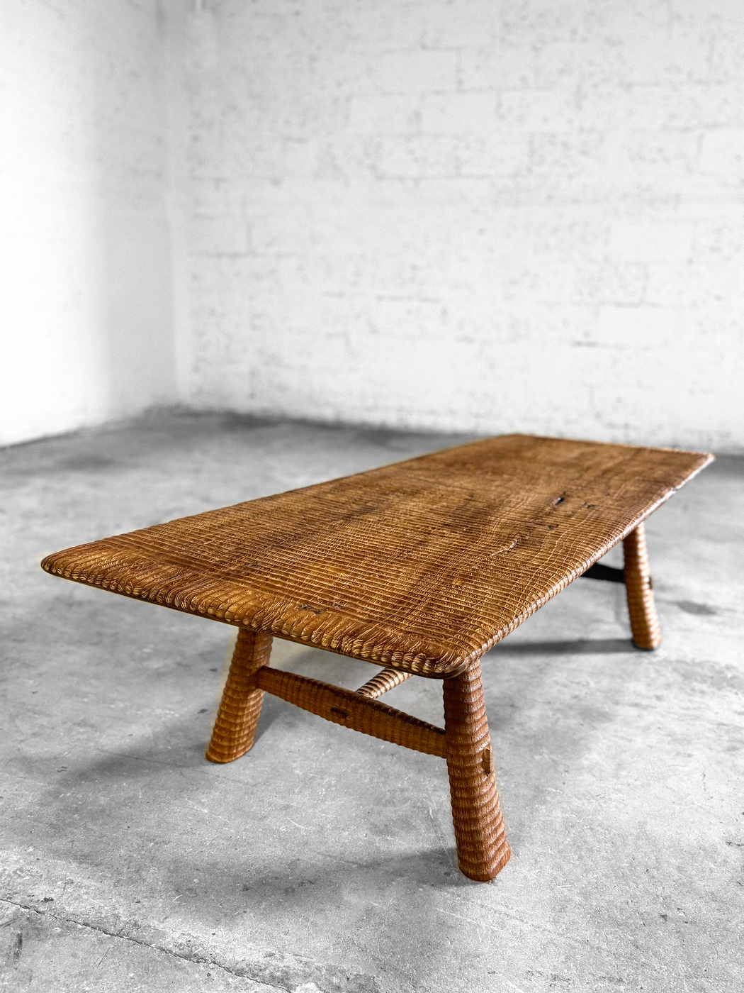 Antique Carved Coffee Table